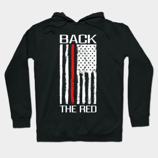 Thin Red Line - Fireman & Volunteer Firefighter Hoodie